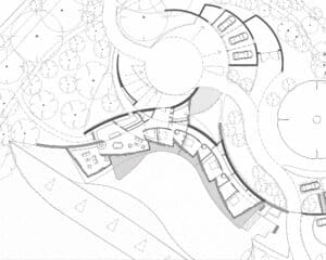 Floor plan for Ashdown Forest, a Para 80 energy efficient passive house. Another grand design by Hawkes Architecture.