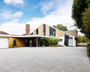 Entrance to Bellropes, a renovation designed by Hawkes Architecture.