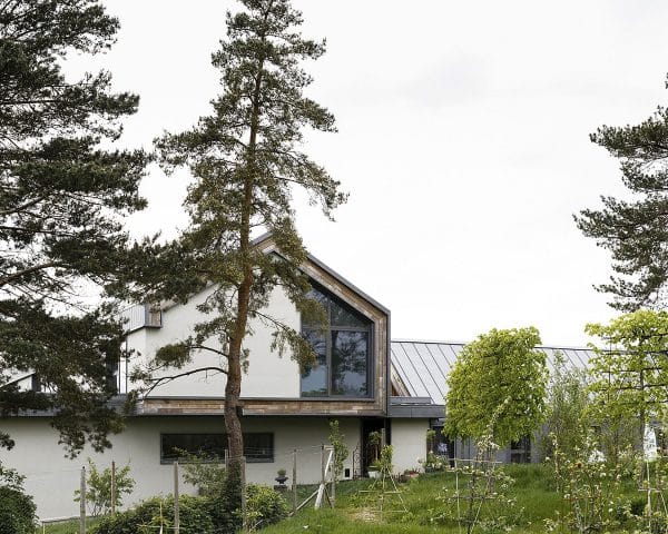 The east elevation of View Point, a Para 55 energy efficient passive house. Another grand design by Hawkes Architecture.