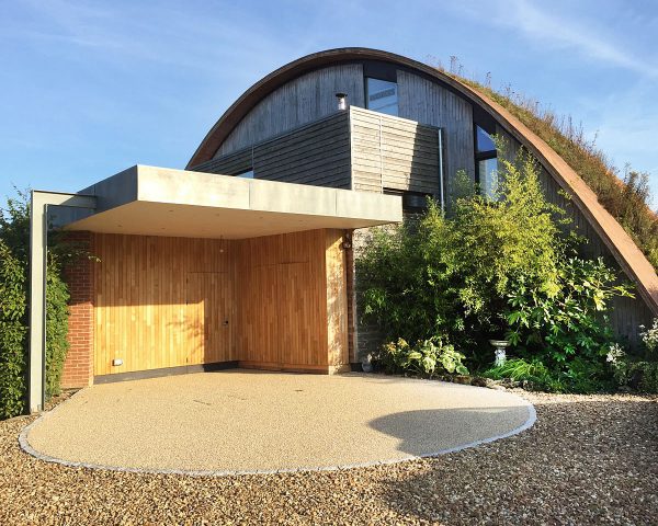 Grand Designs | Crossway Eco Arched Roof | Hawkes Architecture