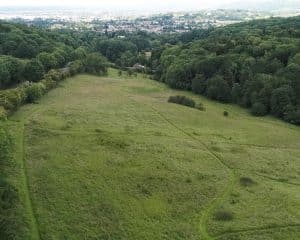 Proposed site for Lilley Brook, a Para 84, energy efficient passive house. Another grand design by Hawkes Architecture.