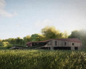 Our Paragraph 84 proposal in north Kent. A Para 84 energy efficient passive house. Another grand design by Hawkes Architecture.