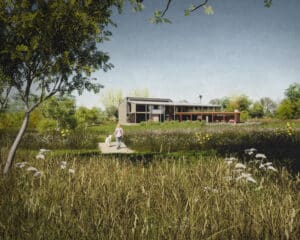 Flybarn Farm Paragraph 84 project. A Para 84 energy efficient passive house. Another grand design by Hawkes Architecture.