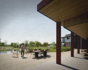 Flybarn Farm Paragraph 84 project. A Para 84 energy efficient passive house. Another grand design by Hawkes Architecture.