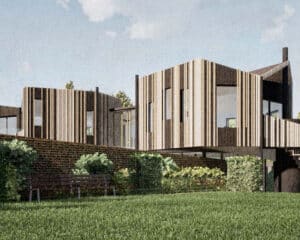 Albury Hall, a Para 80, energy efficient passive house. Another grand design by Hawkes Architecture.