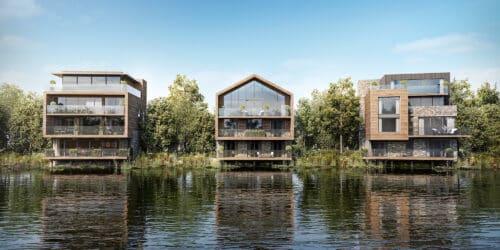 Cotswold Waters. A collection of sustainable, bespoke lakeside homes set in a private 110-acre estate.