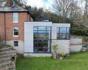 Extension at The Old Post Office. A transformation project by Hawkes Architecture Ltd