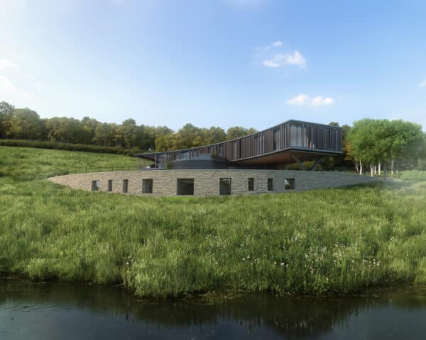 Lilley Brook, a Para 84, energy efficient passive house. Another grand design by Hawkes Architecture.