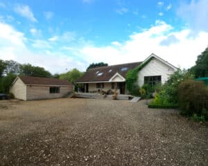 Front view before the eco extension & transformation project by Hawkes Architecture Ltd